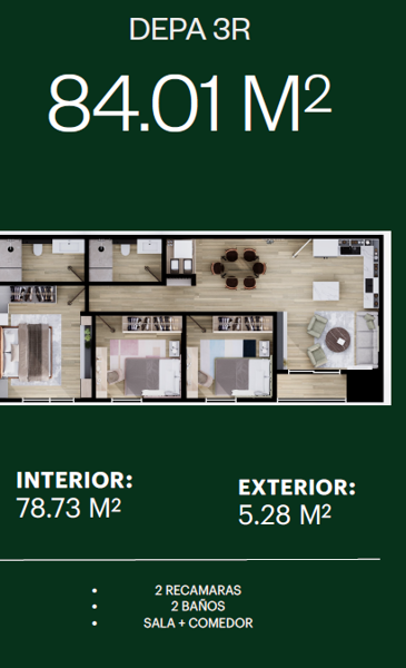 Departamento en venta en El Lechugal, Santa Catarina — foto 3 de 15