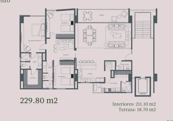 Departamento en venta en Valle de San Ángel, San Pedro Garza García — foto 2 de 5