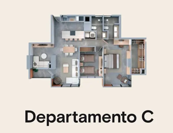 Departamento en venta en Zona Valle Poniente, San Pedro Garza García — foto 2 de 4