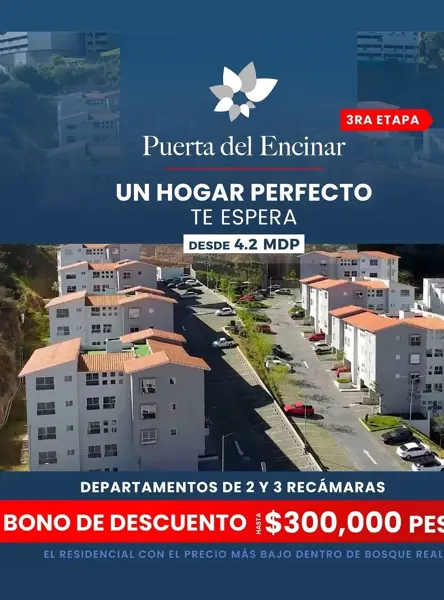 Departamentos en Bosque Real