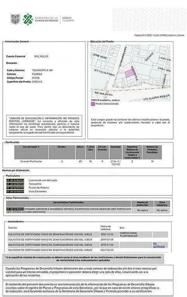 Terreno en venta en Florida, Álvaro Obregón — foto 3 de 9