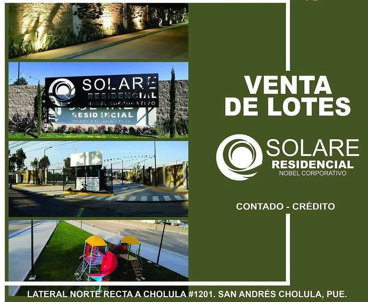 Terreno en venta en San Andrés Cholula, San Andrés Cholula — foto 1 de 11