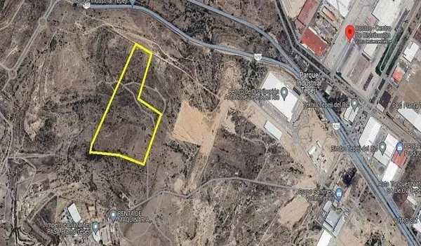 Terreno en venta en Parque industrial Tepeji