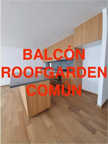 Departamento en Venta Juárez con Balcón y Roofgarden Común Cdmx