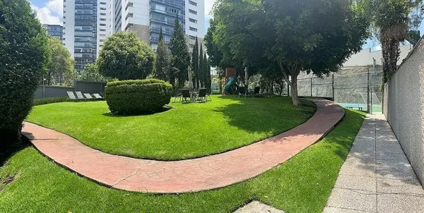 Venta departamento Av Santa Fe balcón perimetral con vista a La Mexicana