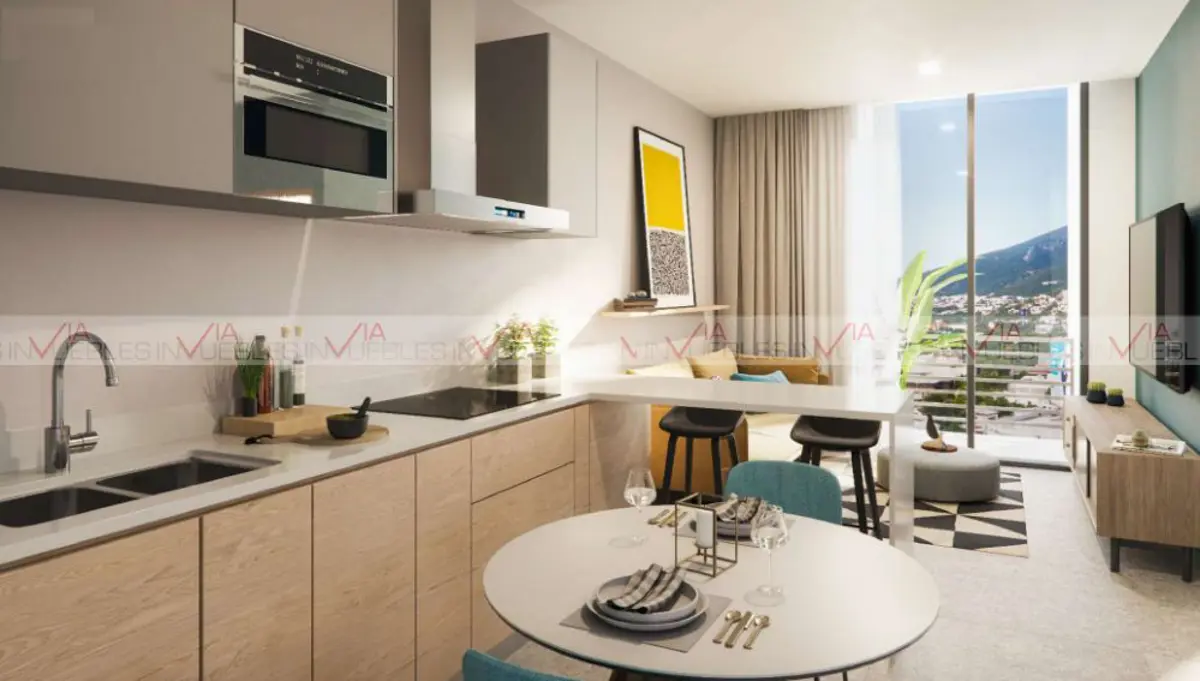 Departamento en venta en Las Brisas, Monterrey — foto 1 de 9