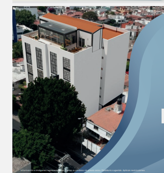 Departamentos en preventa en reforma Agua Azul 2R 2B 2E 104 m2 $3,572,596.00 Inf. 2228721030
