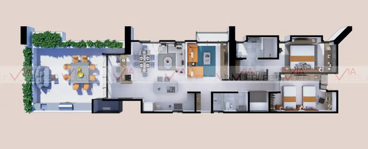 Departamento en venta en 5 de Mayo, Monterrey — foto 1 de 15