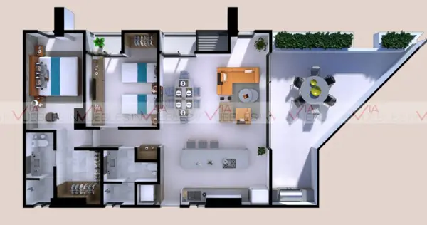 Departamento en venta en 5 de Mayo, Monterrey — foto 3 de 15