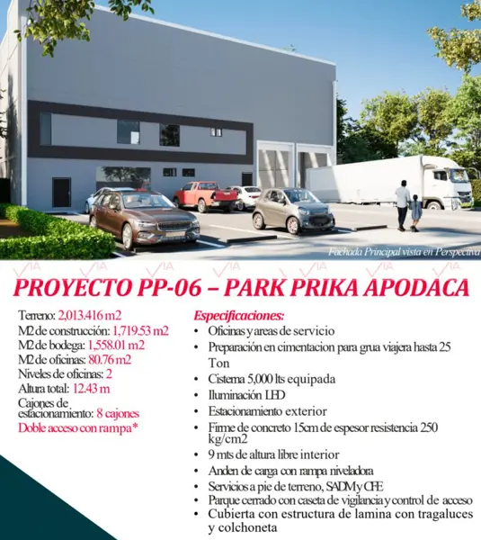 Bodega en venta en Agua Fría, Apodaca — foto 2 de 9