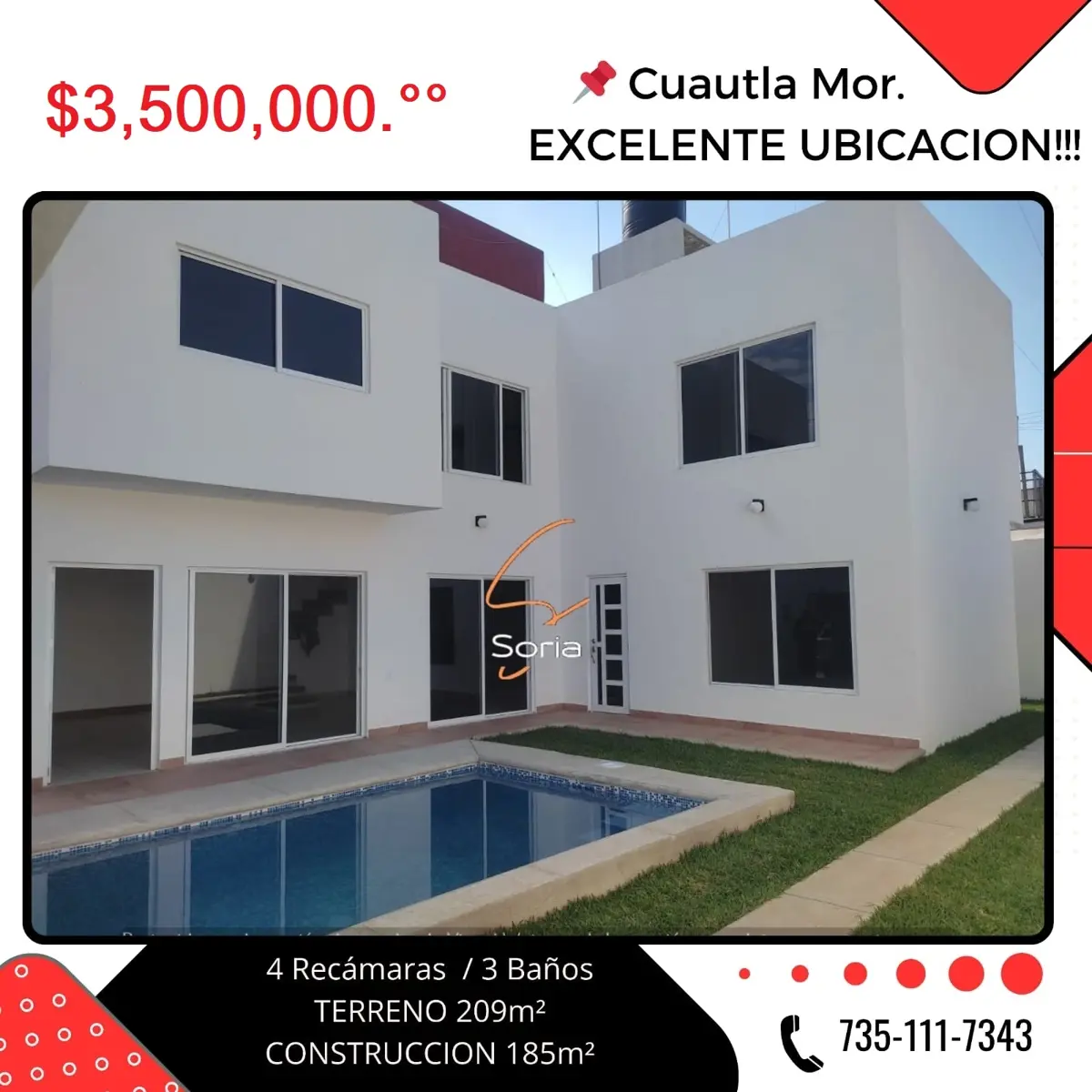 Casa en venta en Miguel Hidalgo, Cuautla — foto 1 de 28
