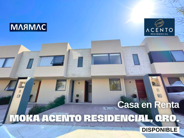 Casa en Renta | Moka, Acento Residencial | El Marqués, Querétaro