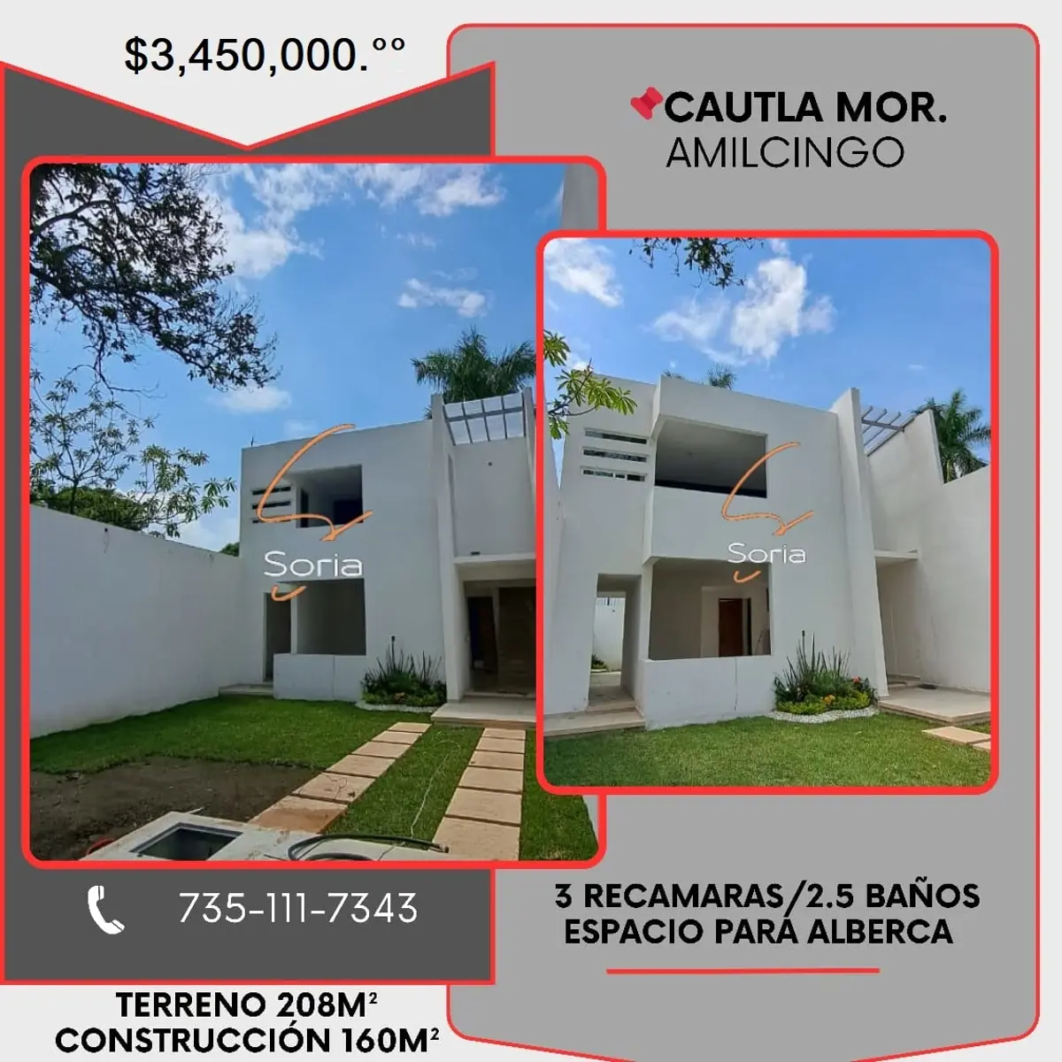 Casa en venta en Centro, Cuautla — foto 1 de 24