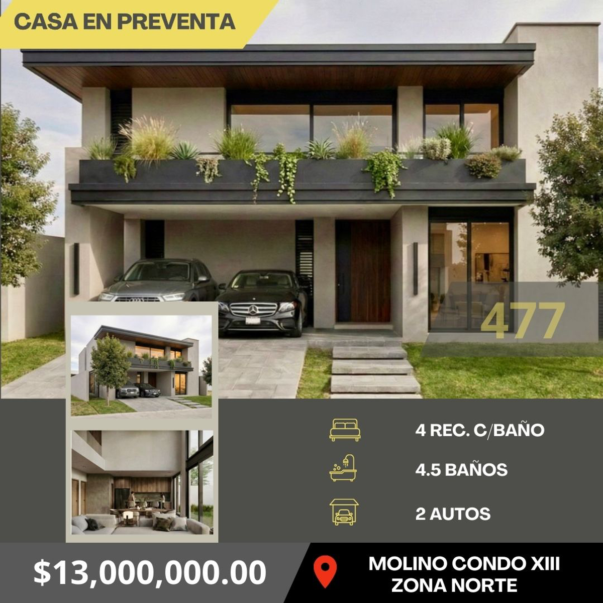 Casa en venta en El Molino Residencial y Golf, León — foto 1 de 8