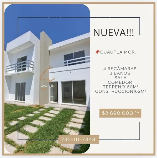 CASA EN CUAUTLA MORELOS
