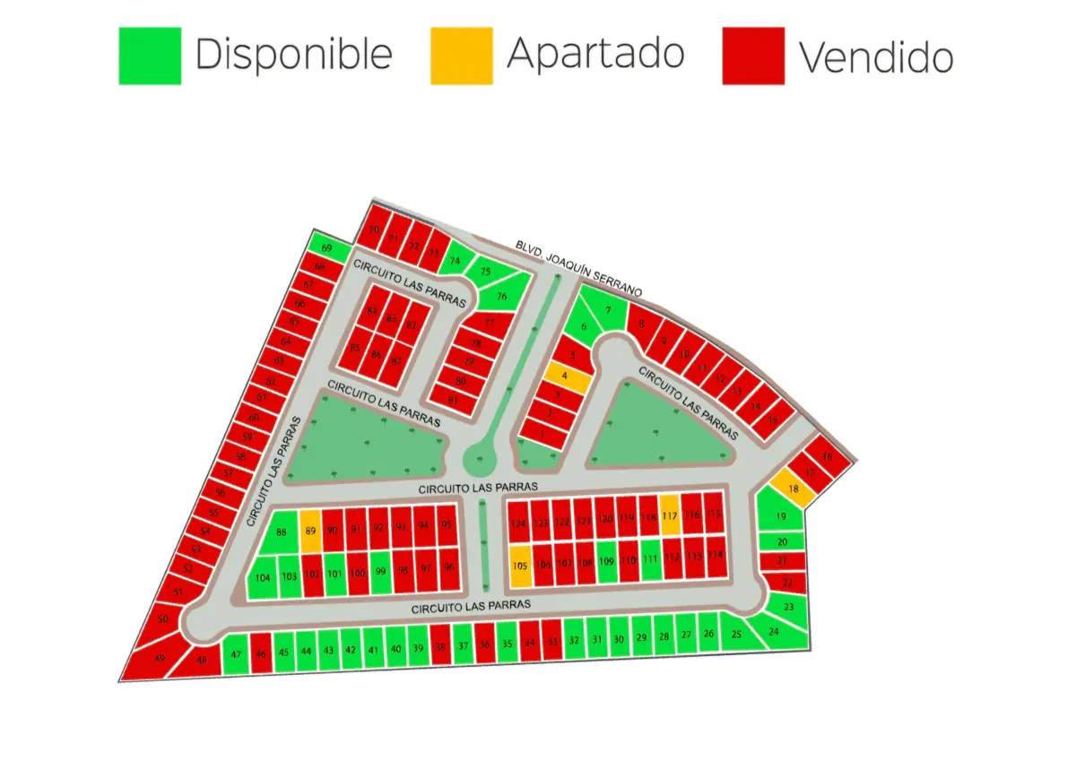 Terreno en venta en Los Viñedos, Torreón
