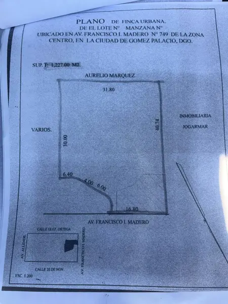 Edificio en venta en Gomez Palacio Centro, Gómez Palacio — foto 2 de 3