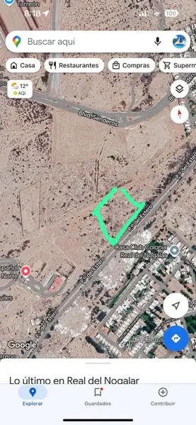 Terreno en venta en Residencial Senderos, Torreón — foto 2 de 5