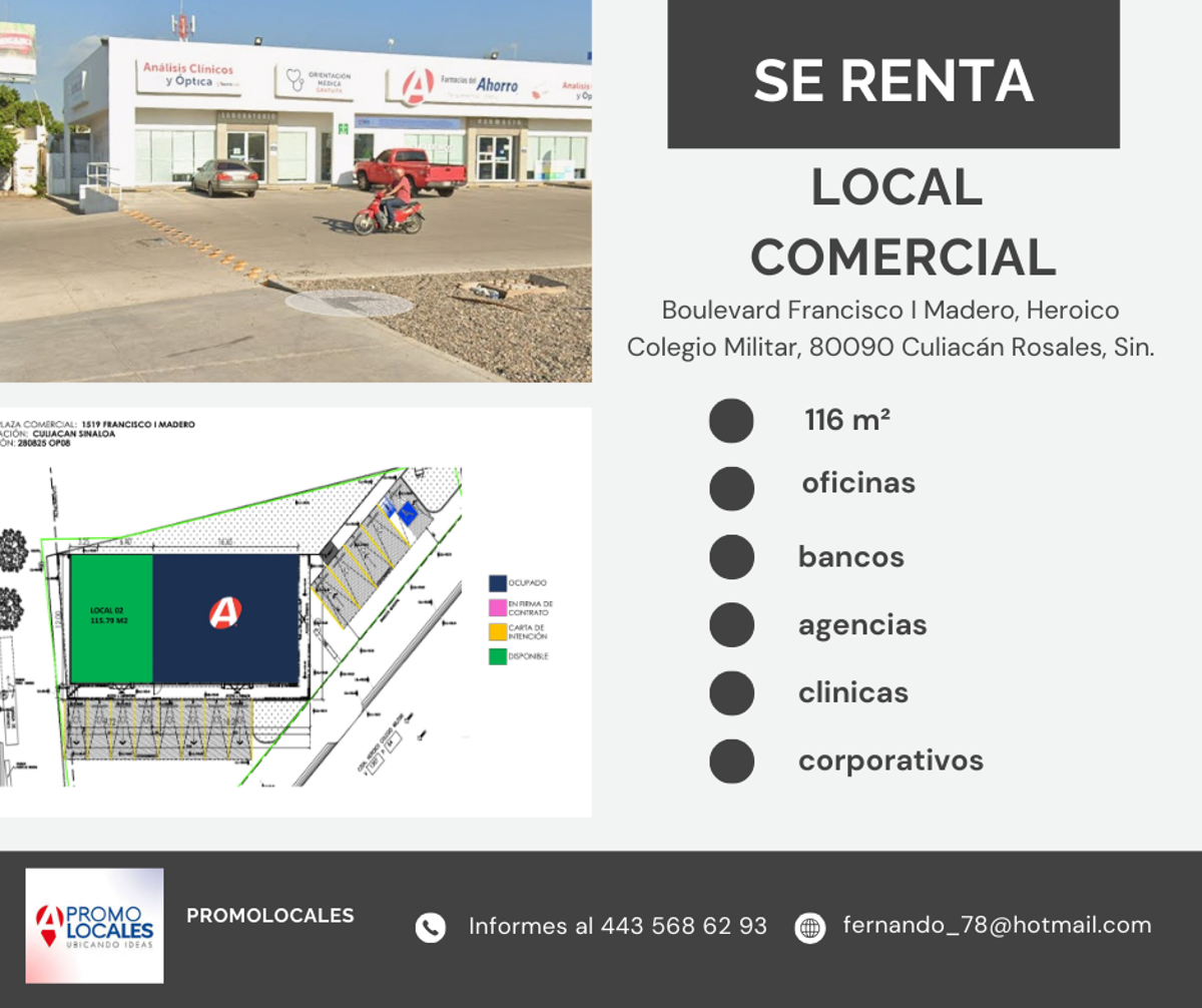 Local en renta en Las Vegas, Culiacán — foto 1 de 4