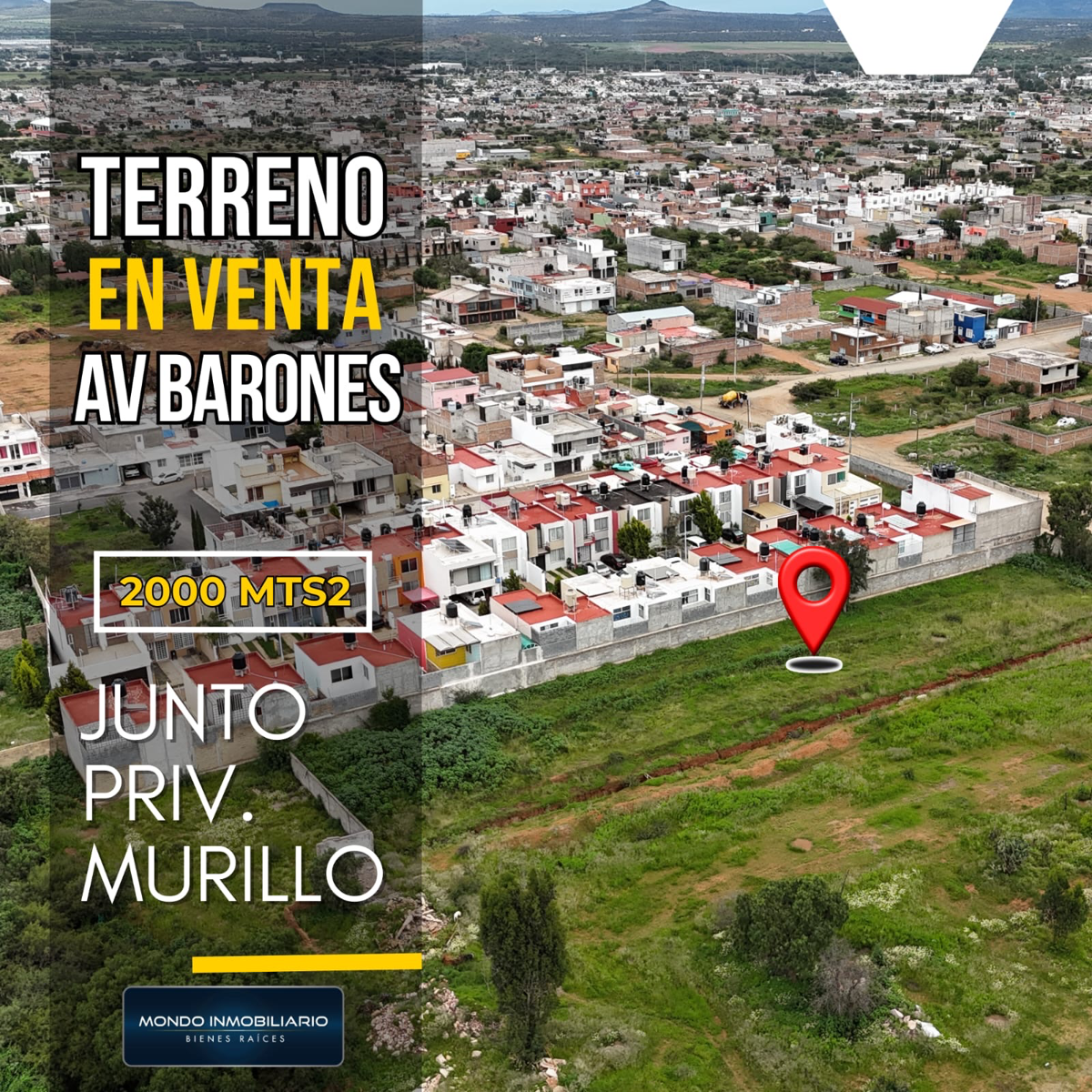 Vista 5 de Terreno Venta Guadalupe Zacatecas Av Barones