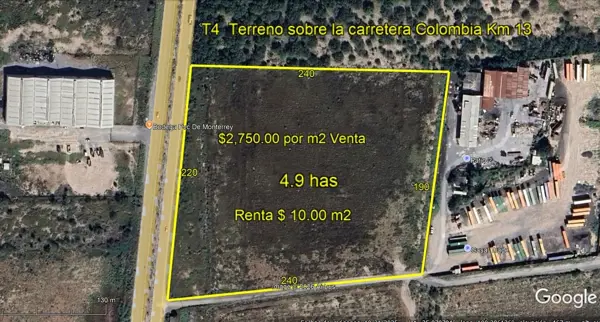 Terreno en venta en Kilómetro Tres, Salinas Victoria — foto 3 de 3