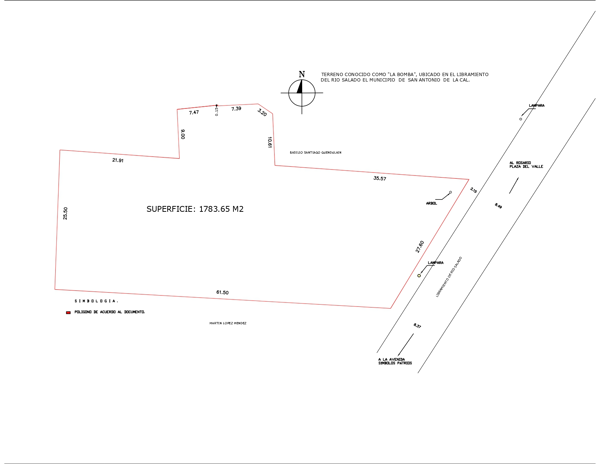 Terreno en venta en 24 de Febrero (6a Sección), San Antonio de la Cal — foto 3 de 3