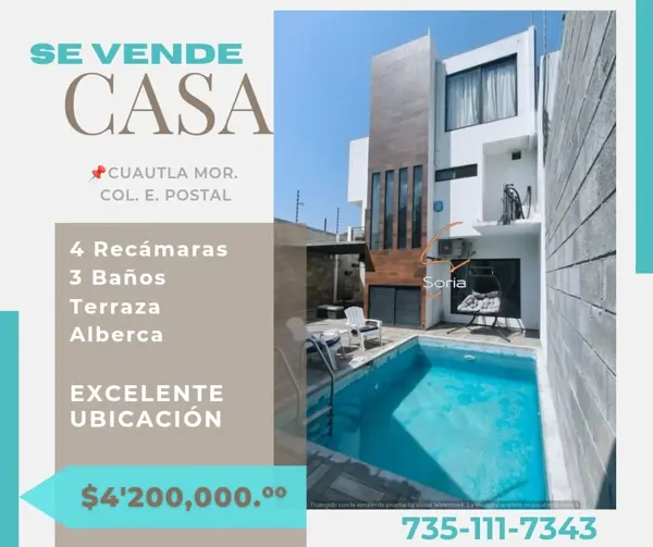 Casa en renta en Empleado Postal, Cuautla — foto 2 de 25