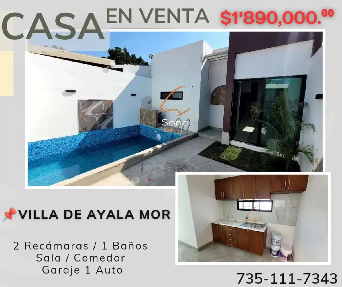 Casa en venta en Anenecuilco Centro, Ayala — foto 1 de 28