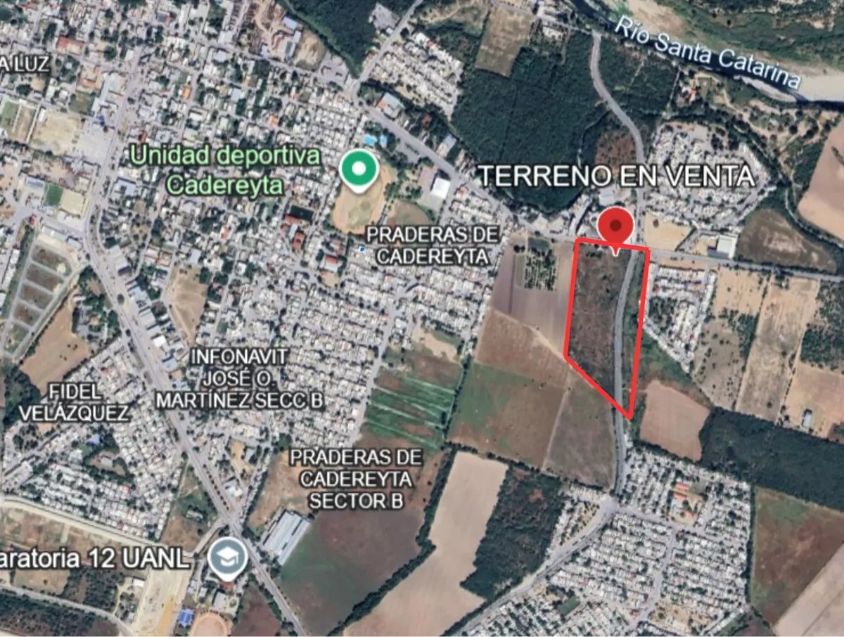 Terreno en venta en San Moisés, Cadereyta Jiménez — foto 1 de 4