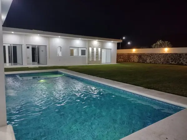 Excelente Casa Nueva, Un Nivel. en Praderas de Oaxtepec