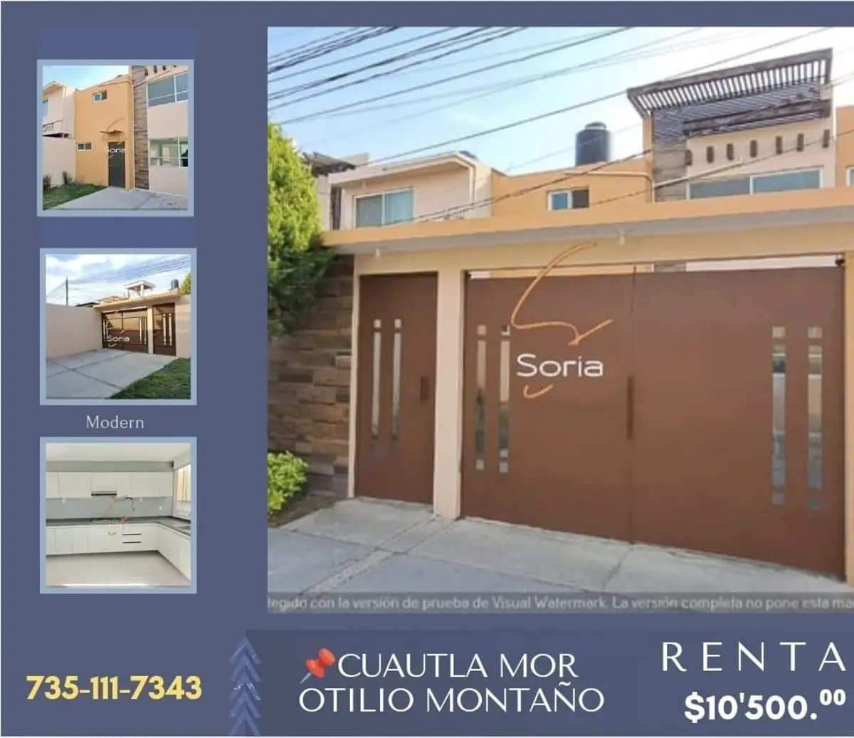 Casa en renta en Otilio Montaño, Cuautla — foto 1 de 28