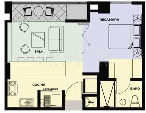 Departamento en venta en Monterrey Centro, Monterrey — foto 3 de 5