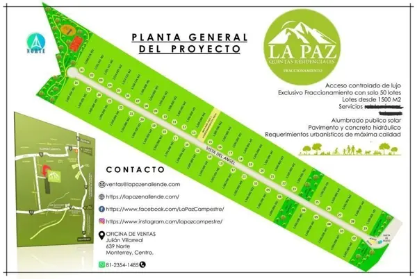 Terreno en venta en Ciudad de Allende Centro, Allende — foto 3 de 6