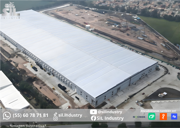 Nave Industrial para BTS en renta en Tultepec