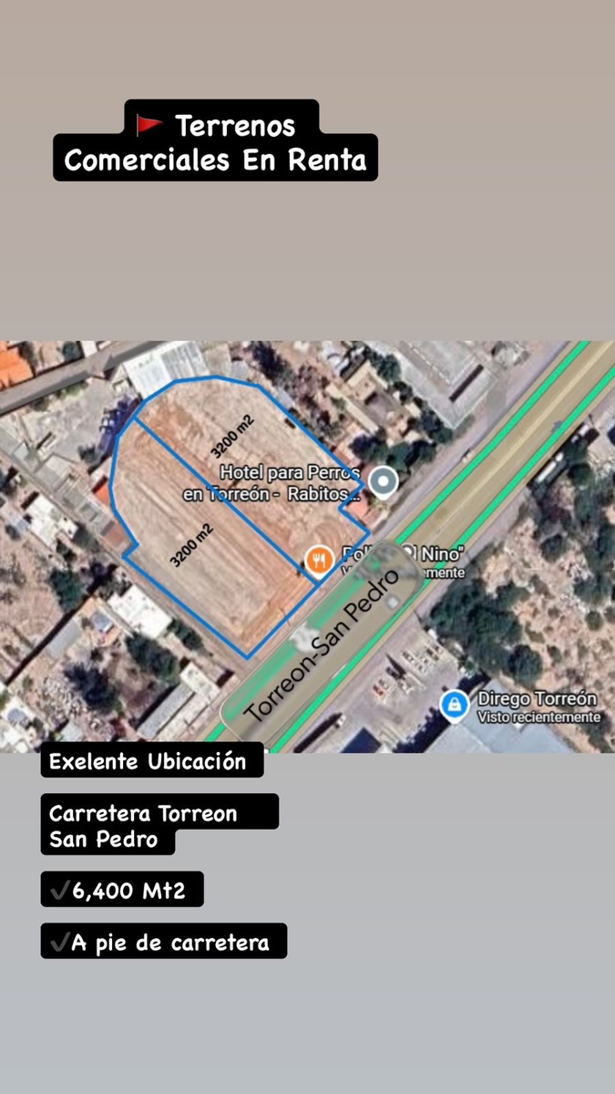 Terreno en Renta en La Concha, Torreón, Coahuila de Zaragoza Terreno en Renta en La Concha, Torreón, Coahuila de Zaragoza