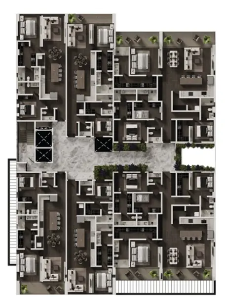 Departamento en venta en Del Valle, San Pedro Garza García — foto 3 de 12