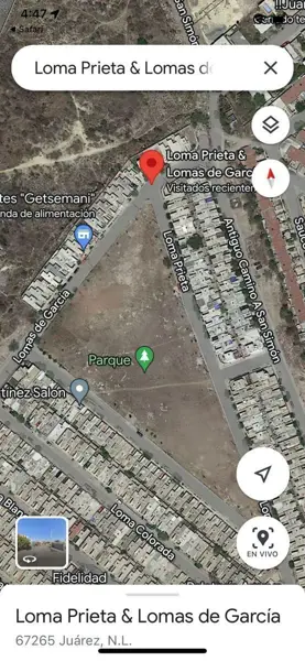 Terreno en venta en Las Lomas, Juárez — foto 2 de 2