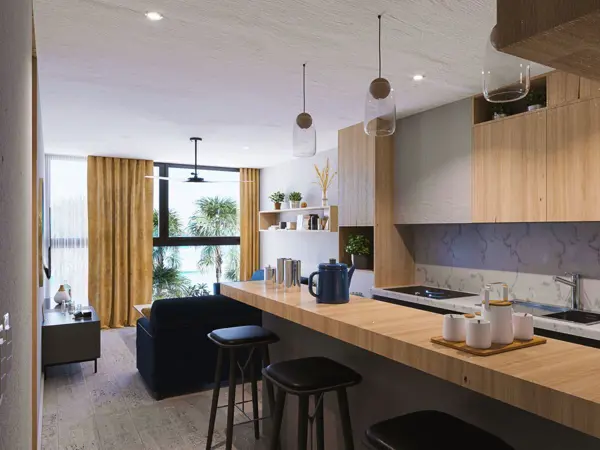 Departamento en venta en Playa del Carmen, Playa del Carmen — foto 2 de 6
