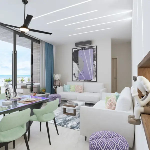 Departamento en venta en Playa del Carmen Centro, Playa del Carmen — foto 3 de 7
