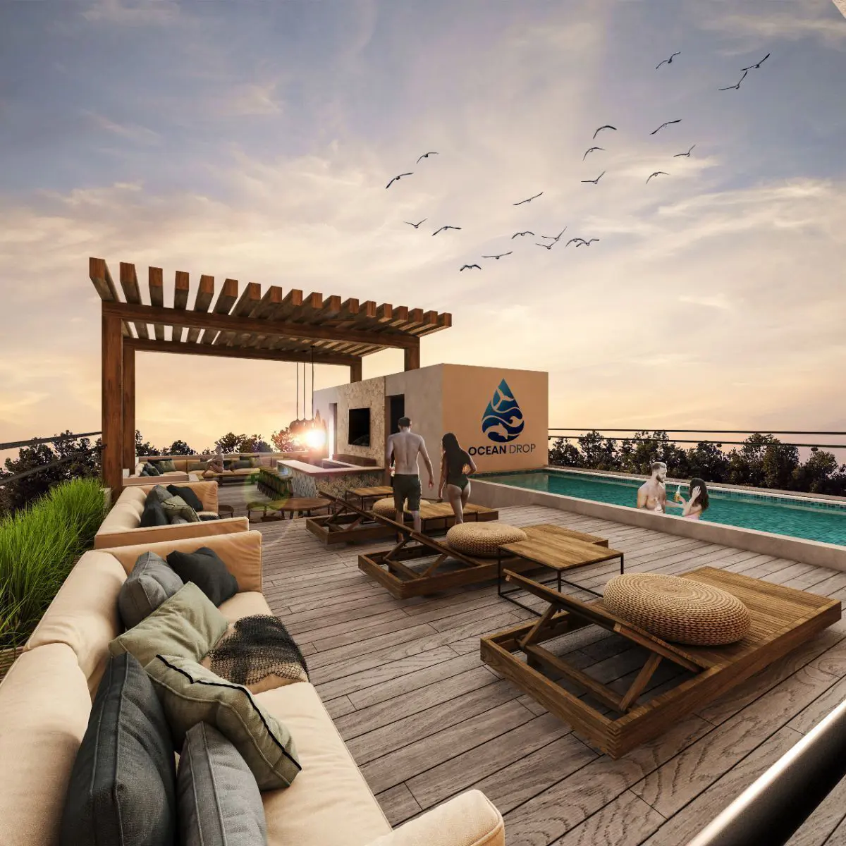 Departamento en venta en Playa del Carmen, Playa del Carmen — foto 1 de 5