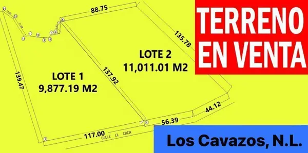 Terreno en venta en Huajuquito o los Cavazos, Santiago — foto 2 de 2