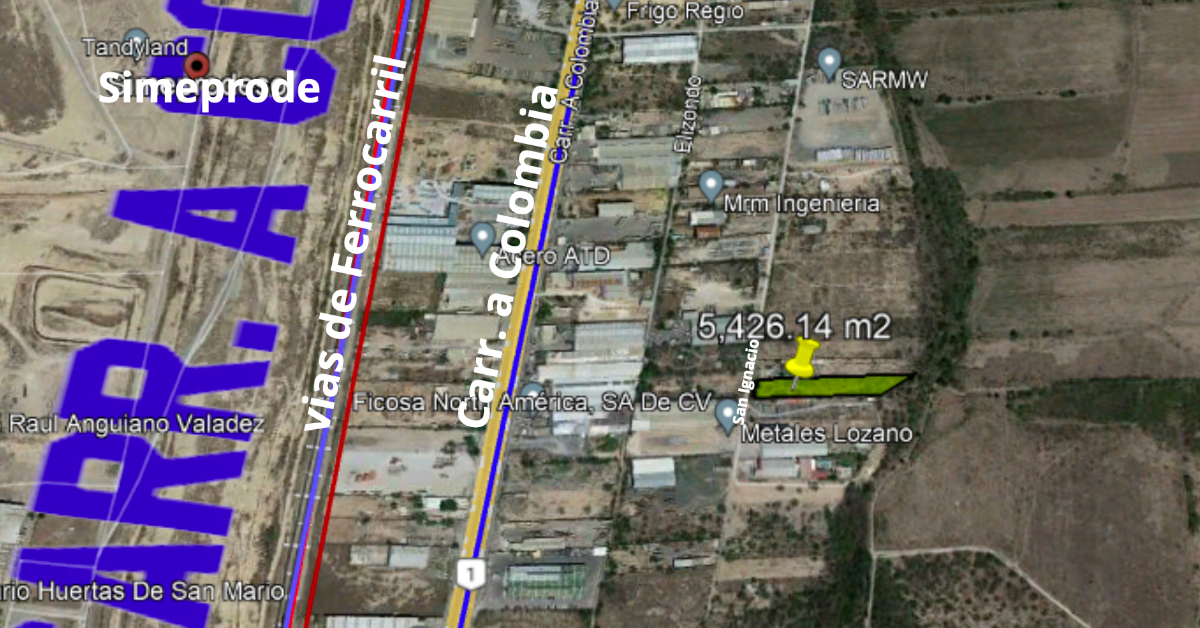 Terreno en venta en Zona Industrial, General Escobedo — foto 1 de 2
