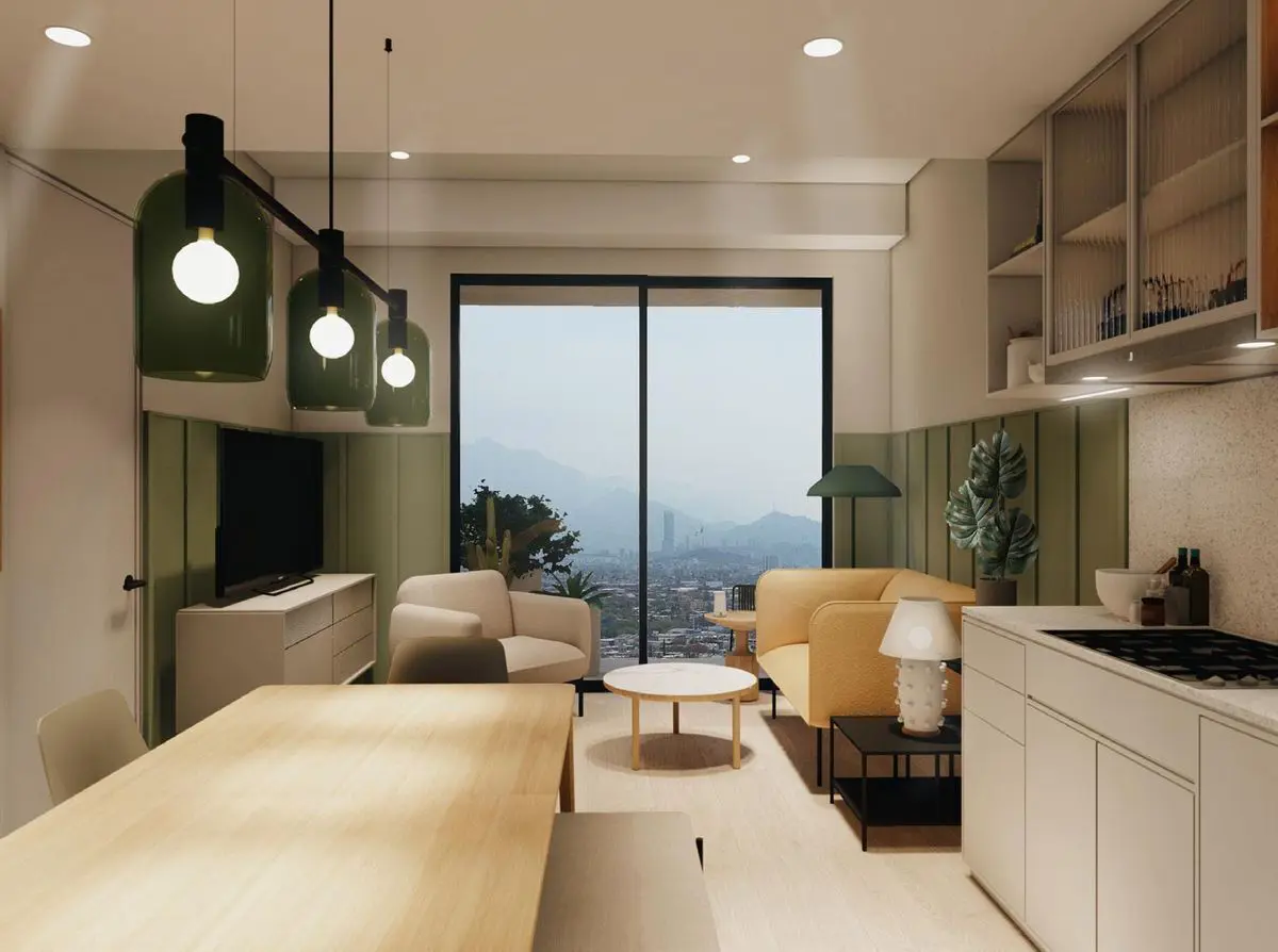 Departamento en venta en Residencial Abraham Lincoln, Monterrey — foto 1 de 17
