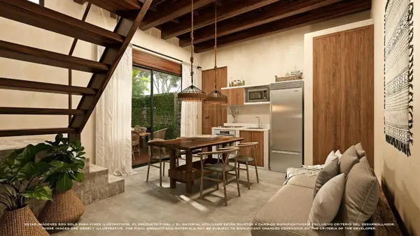 Departamento en venta en Aldea Zama, Tulum — foto 3 de 13