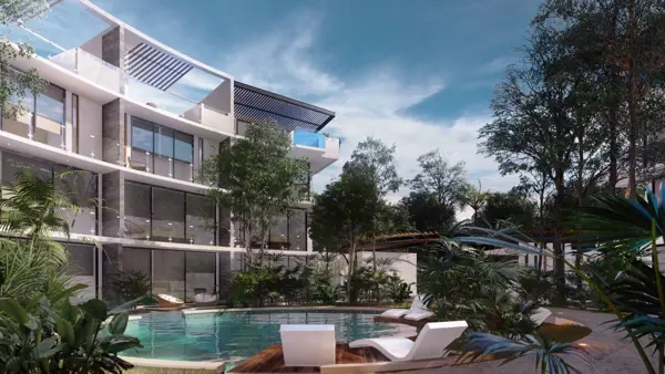 Departamento en venta en La Veleta, Tulum — foto 2 de 13