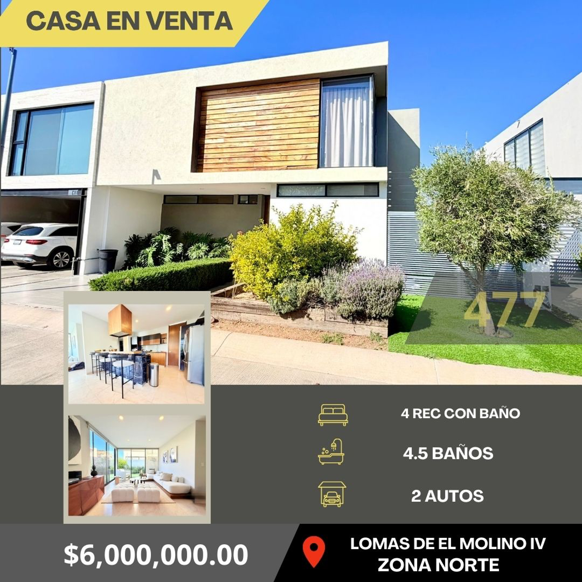 Casa en venta en El Molino Residencial y Golf, León — foto 1 de 15