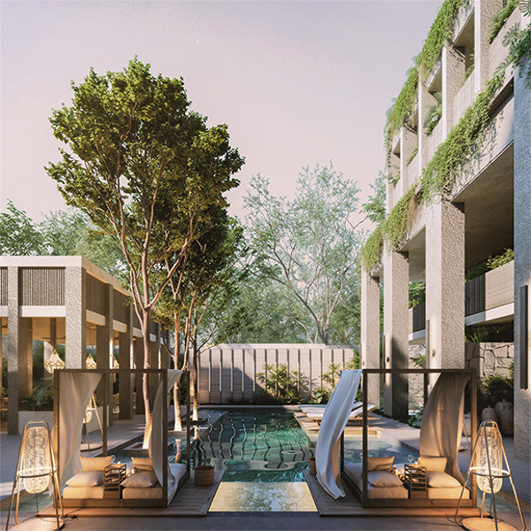 Departamento en venta en Aldea Zama, Tulum — foto 3 de 13