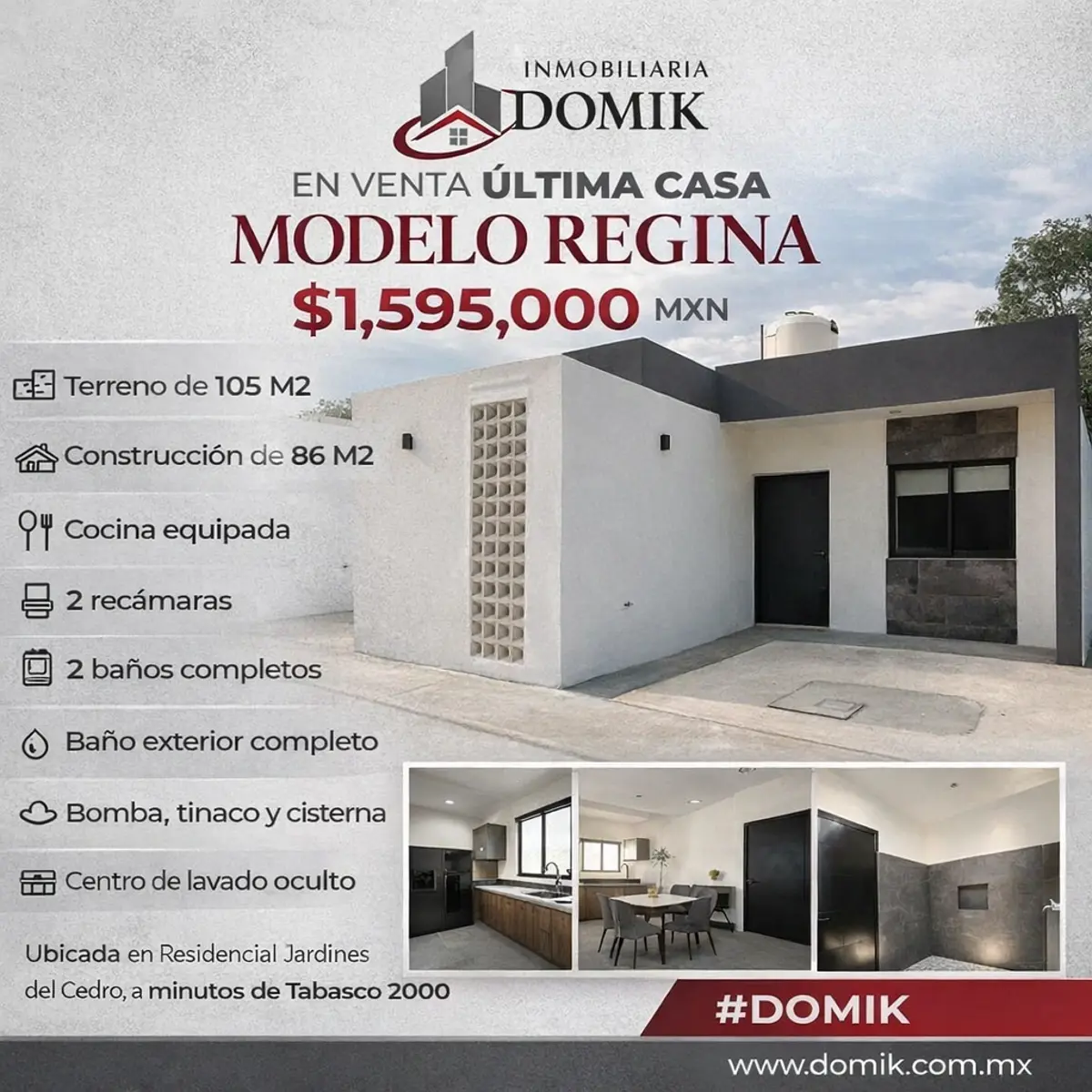 Casa en venta en El Cedro, Nacajuca — foto 1 de 17