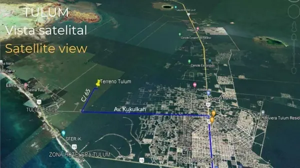 Terreno en venta en La Veleta, Tulum — foto 2 de 3