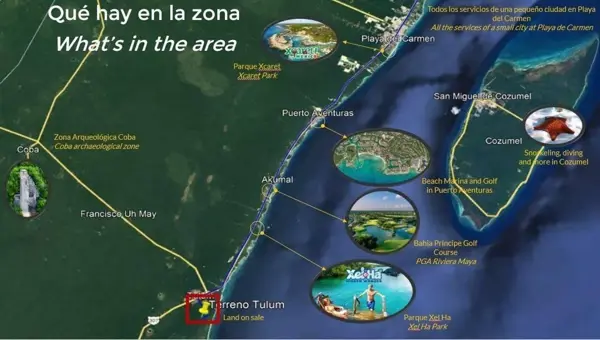Terreno en venta en La Veleta, Tulum — foto 3 de 3